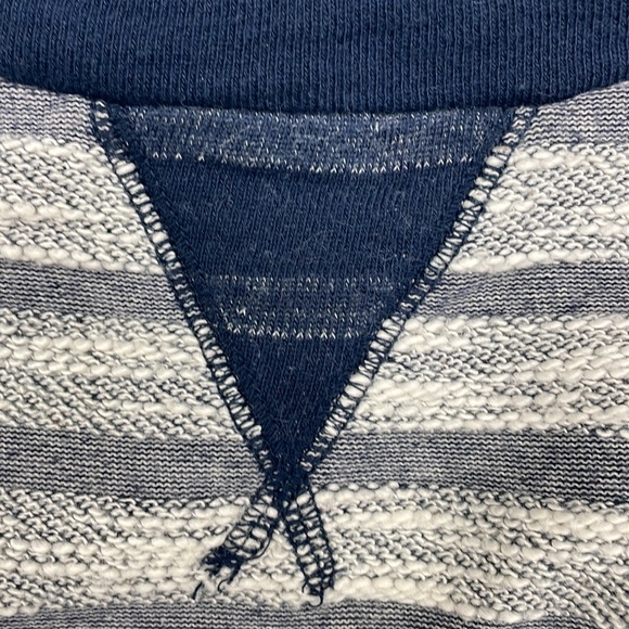 Gap // Maternity Sweater Women’s Sz Med Pullover Hi Low Stretch Crewneck Striped - Picture 3 of 7